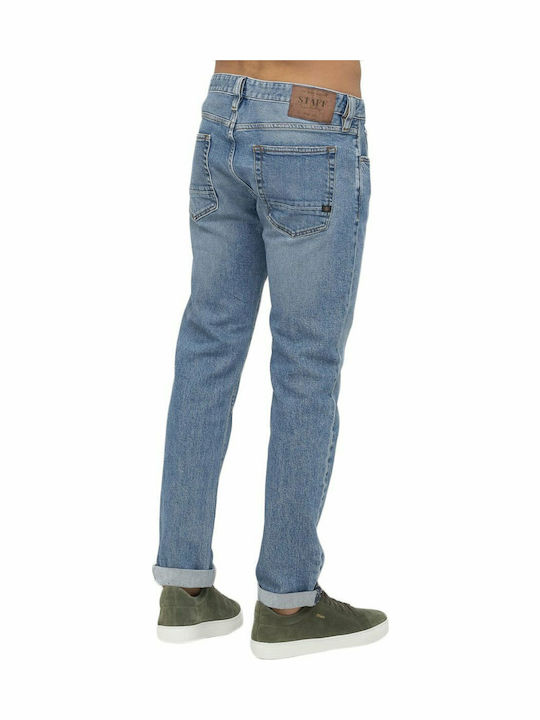 Hardy Men's Jeans Pants with Regular Straight Fit Blue