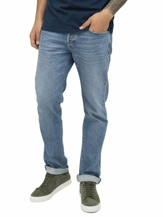 Hardy Men's Jeans Pants with Regular Straight Fit Blue