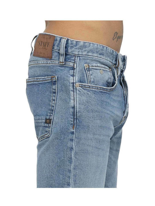Hardy Men's Jeans Pants with Regular Straight Fit Blue