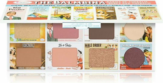 theBalm Nude Dude Volume 2 Παλέτα με Σκιές Ματιών σε Στερεή Μορφή 9.6gr