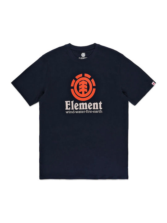 Element Vertical Herren T-Shirt Kurzarm Navy