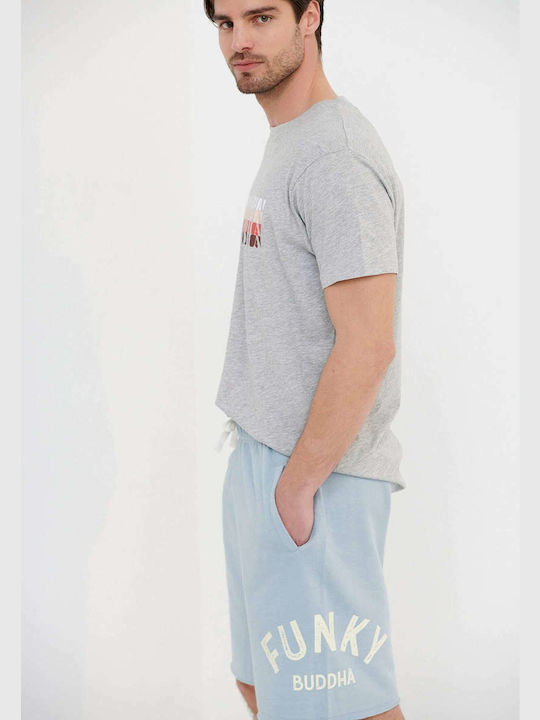 Men's Athletic Shorts Foggy Blue