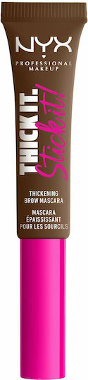 NYX Professional Makeup Thick It Stick It Mascara for Eyebrows 06 Brunette 7ml