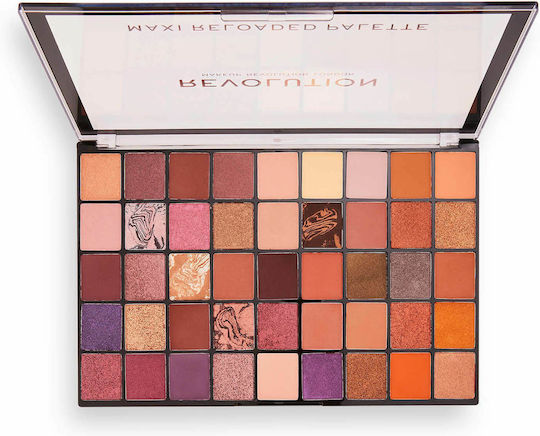 Revolution Beauty Maxi Reloaded Eye Shadow Palette in Solid Form Infinite Bronze 60.75gr