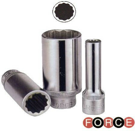 Force Nuss Mehrzahn Spritzfilter Wasserhahn mit Vierkant-Antrieb 3/8" Durchmesser 24mm 1Stück