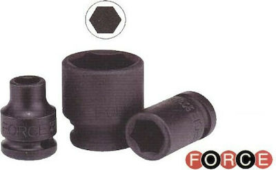 Force Socket Pneumatic Hex with Square Drive 1/2" Diameter 20mm