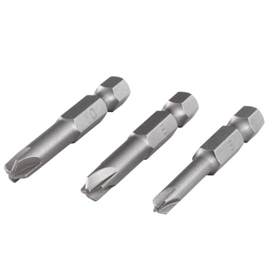 Wolfcraft Set 3 Screwdriver Bits Allen / Torq