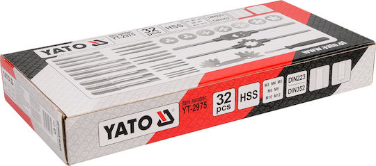Yato Folding Hex Key Set Φιλιέρες HSS 32τμχ