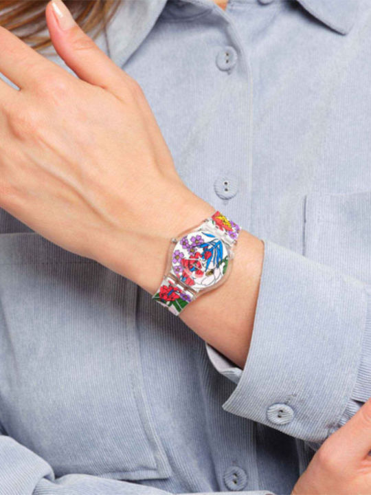Swatch Skin Classic Ρολόι Μπαταρίας με Καουτσούκ Λουράκι Swatch Skin Classic Ρολόι Μπαταρίας με Καουτσούκ Λουράκι