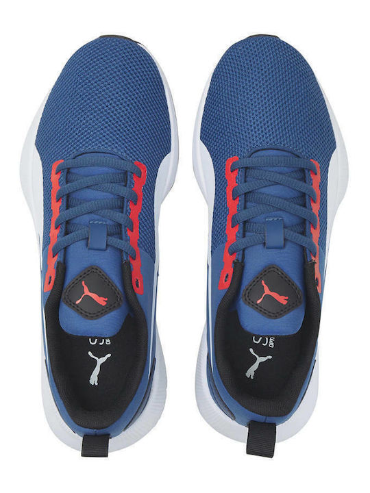 Flyer Runner Kids Sports Shoes Running with Laces Blue