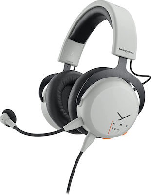 BeyerDynamic MMX 100 Over Ear Gaming Headset with Connection 2x3.5mm Gray