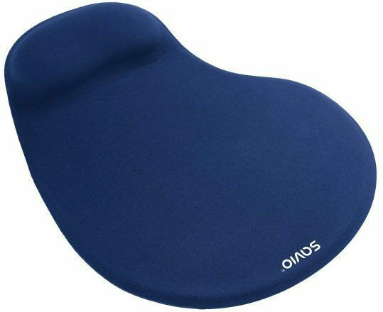 Savio MP-01NB Mouse Pad (230mm) with Wrist Support Blue
