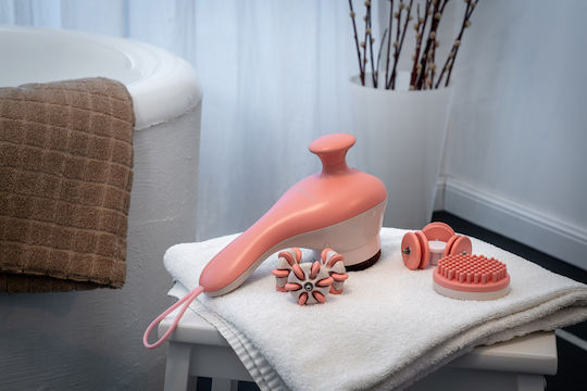 Medisana Cellulite Massager Ac 950 Συσκευή Μασάζ για το Σώμα κατά της Κυτταρίτιδας με Υπέρυθρες Ροζ