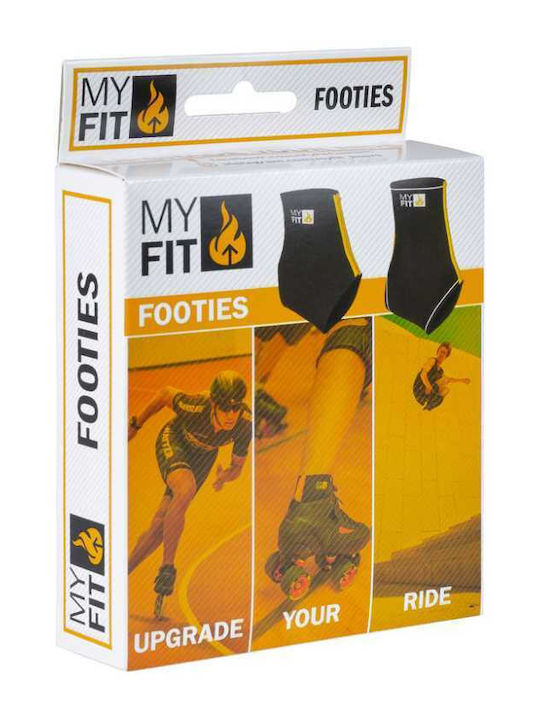 Powerslide Footies Heel Lock Προστατευτικά Αστραγάλων για Rollers Μαύρα