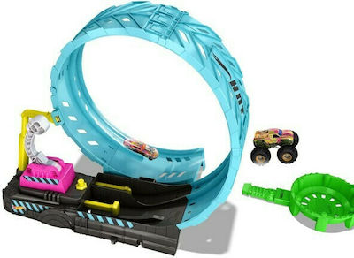 Hot Wheels Glow-In-Τhe-Dark Pistă pentru 4++ Ani