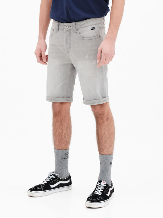 Men's Shorts Jeans Light Grey