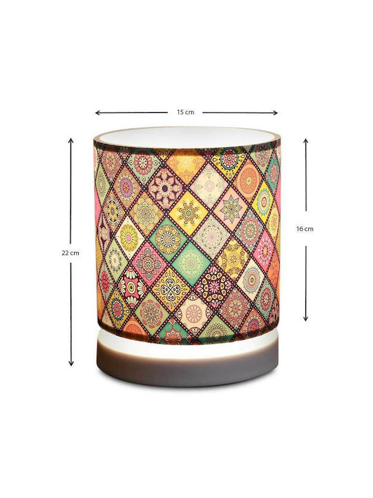 Megapap Διακοσμητικό Φωτιστικό Hassard E14 15x16x22εκ.