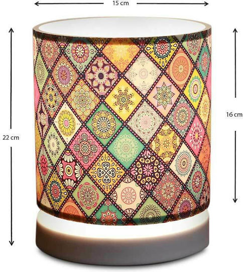 Megapap Διακοσμητικό Φωτιστικό Hassard E14 15x16x22εκ.
