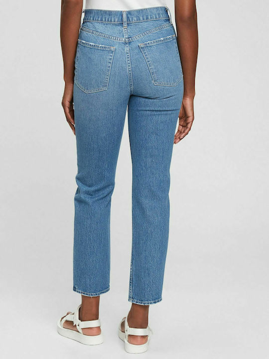 GAP High Waist Women's Jean Trousers in Straight Line