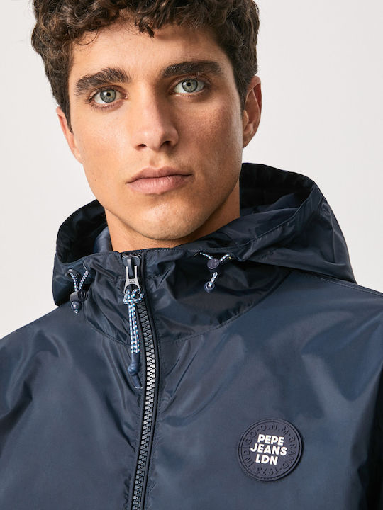 Lucas Jacke Wasserdicht Marineblau
