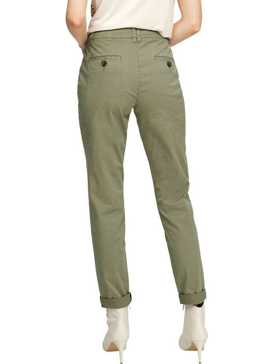 Red Label Women's Chino Trousers Regular Fit Khaki