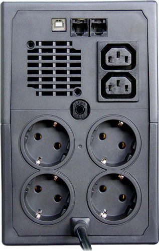 Orvaldi ID1K0CH UPS Line-Interactive 1000VA 600W με 4 Schuko Πρίζες