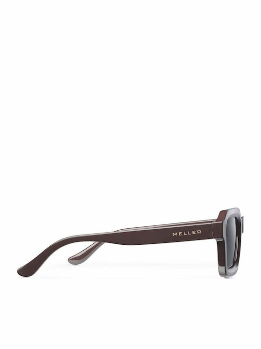 Meller Nayah Unisex Sonnenbrille mit Kunststoff Gestell Chocolate Carbon