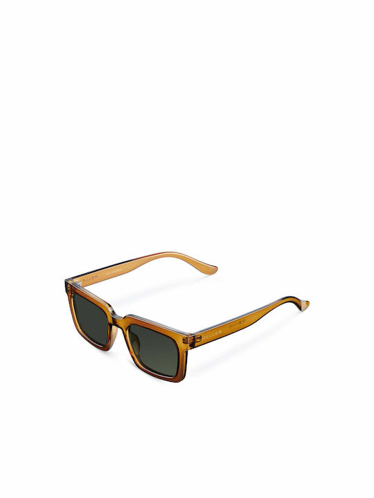 Meller Taleh Sonnenbrillen mit Mustard Olive Rahmen und Grün Polarisiert Linse TA-MUSTARDOLI