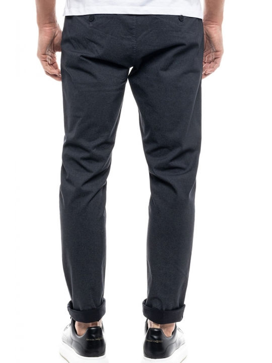 Biston -78 Men's Trousers Chino Navy Blue