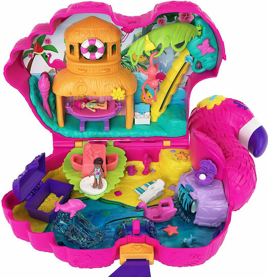 Toy Candle Polly Pocket Flamingo Pinata for 4+ Years Mattel