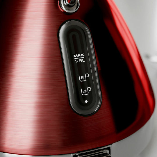 Morphy Richards Venture Pyramid Retro Кана 1.5лт 3000W Червен
