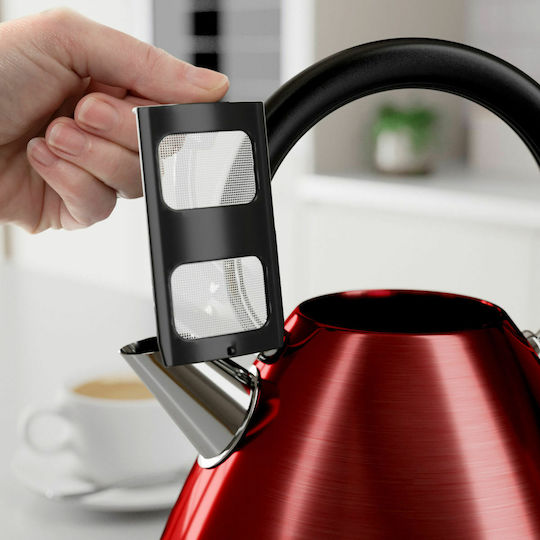 Morphy Richards Venture Pyramid Retro Кана 1.5лт 3000W Червен