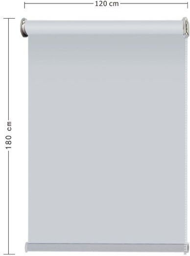 Tpster Roller Blinds Grey W120xH180cm 28282