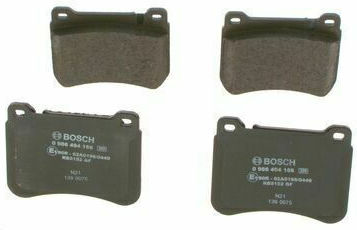 Bosch Bremsbelag Vorne 4Stück für Mercedes-Benz C Klasse / CLC Klasse / CLK-Klasse / SLK remains the same in German
