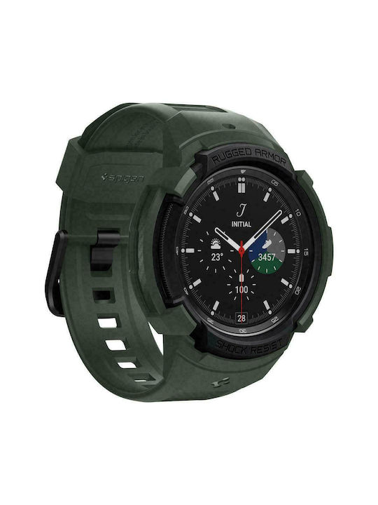 Spigen Rugged Armor Pro Θήκη Σιλικόνης Military Green για το Galaxy