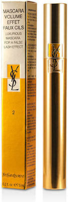 Ysl Effect Faux Cils Mascara for volume 02 Rich Brown 7.5ml