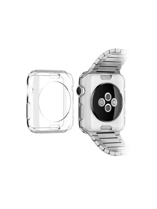 Spigen Liquid Crystal Θήκη Σιλικόνης σε Διάφανο χρώμα για το Apple Watch 45mm