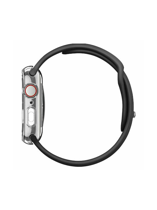 Spigen Liquid Crystal Θήκη Σιλικόνης σε Διάφανο χρώμα για το Apple Watch 45mm