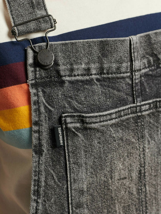 Ovin Vintage Женска Салопета Washed Black