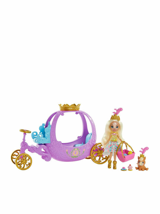 Παιχνιδολαμπάδα Enchantimals Enchantimals Royal Princess Car για 4+ Ετών Mattel