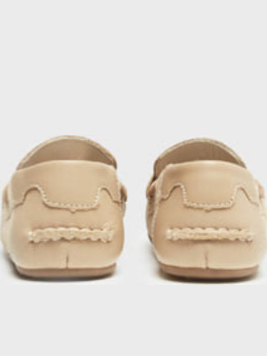 Suede Slip-On Moccasins Brown