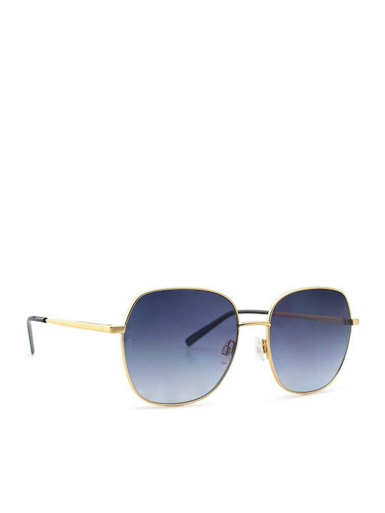 Missoni Women's Sunglasses with Gold Metal Frame and Blue Gradient Lens MMI 0018/S 2M2/9O