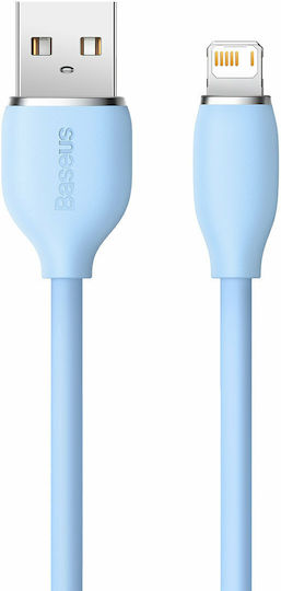 Baseus Jelly Liquid Silica Gel USB-A to Lightning Cable Blue 2m (CAGD000103)