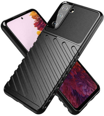 Hurtel Thunder Back Cover Σιλικόνης Μαύρο (Galaxy S22+ 5G)