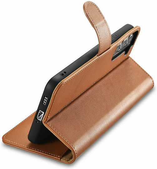 iCarer Haitang Wallet Δερμάτινο Καφέ (Galaxy S22+ 5G)