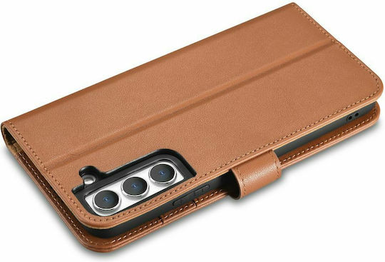 iCarer Haitang Wallet Δερμάτινο Καφέ (Galaxy S22+ 5G)