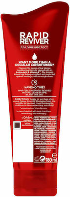 L'Oreal Paris Elvive Rapid Color Vive Conditioner Προστασίας Χρώματος για Βαμμένα Μαλλιά 180ml