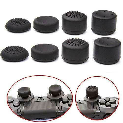 Ornate Ornate Thump Grips 8x Black Thumb Grips για PS4 σε Μαύρο χρώμα