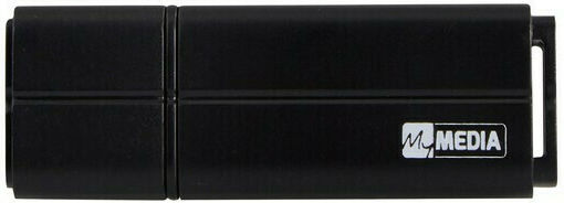 MyMedia 32GB USB 2.0 Stick Μαύρο