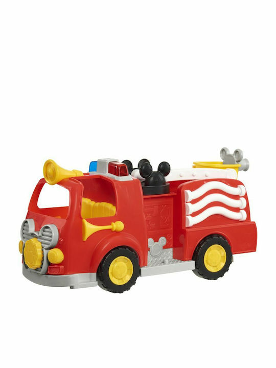 Παιχνιδολαμπάδα Mickey Mouse Πυροσβεστικό για 3+ Ετών Giochi Preziosi